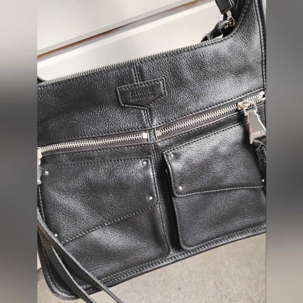 Aimee Kestenberg Black Leather Men's Bag